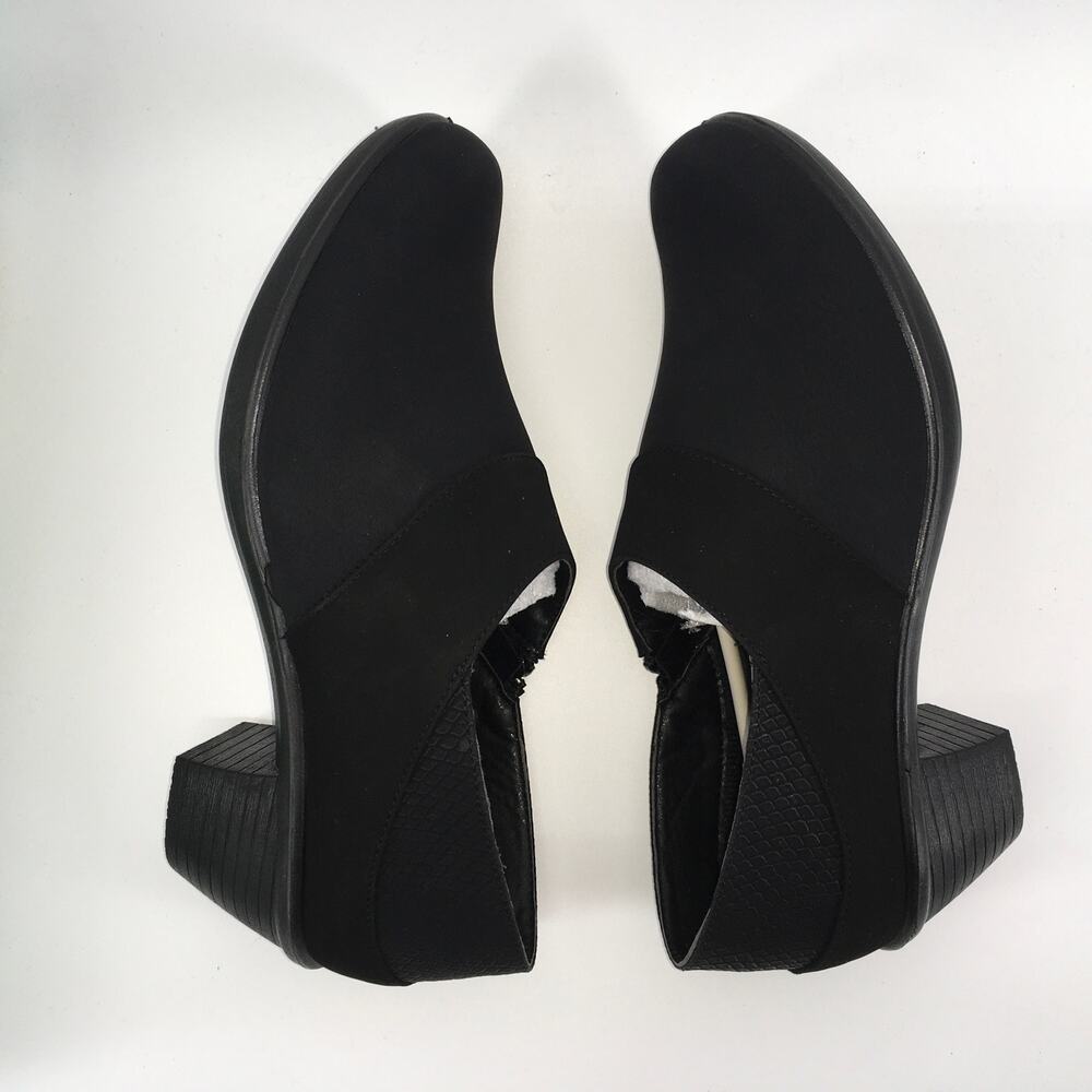 NIB Easy Street Sal Black Ankle Bootie Women's 9 M Heel Loafer Shoe Minimalist - Picture 6 of 10